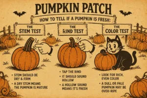 How to Tell If a Pumpkin Is Fresh: The Stem, Rind & Color Test.